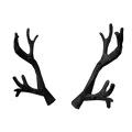 Black Iron Antlers
